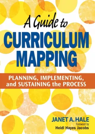 READ  A Guide to Curriculum Mapping Planning Implementing and Sustaining