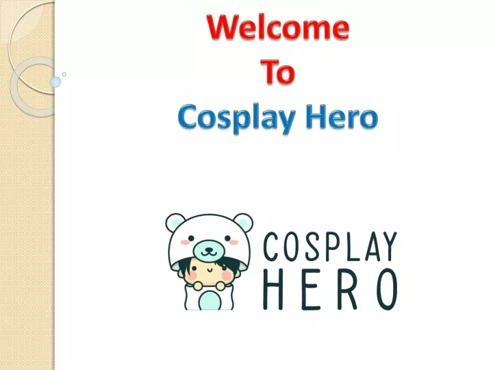 PPT - Deutschlands Cosplay Shop für Cosplays, Kostüme & Merch ...