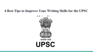 4 best tips to improve your writing skills for the upsc mains exam