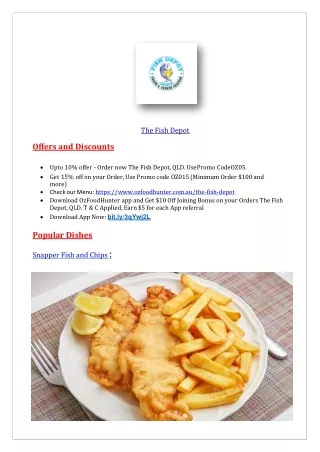 Up to 10% offer The Fish Depot Oxley - Order Now