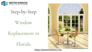 Steps For Window Replacement in Florida