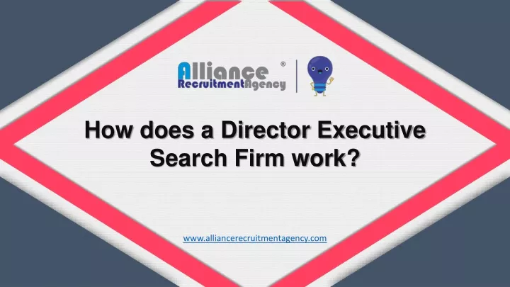 how does a director executive search firm work