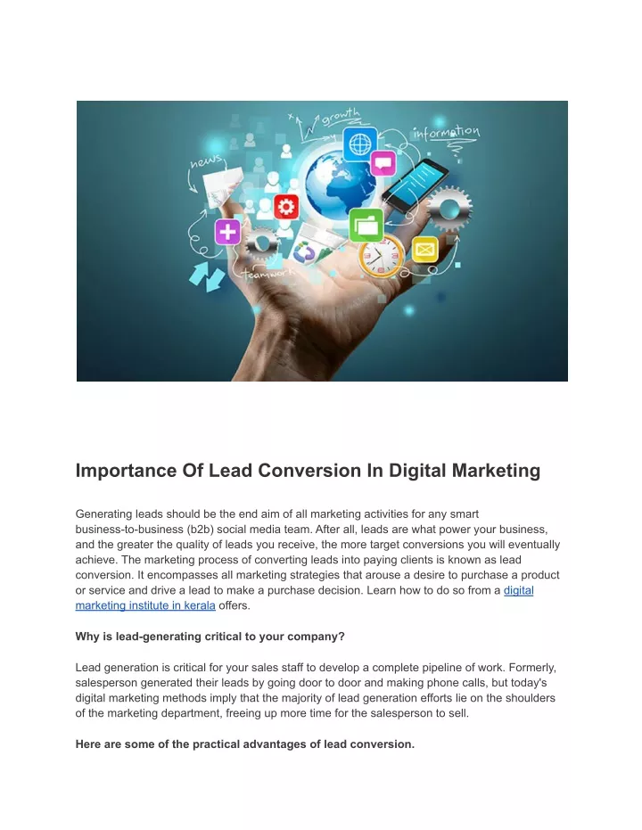 importance of lead conversion in digital marketing