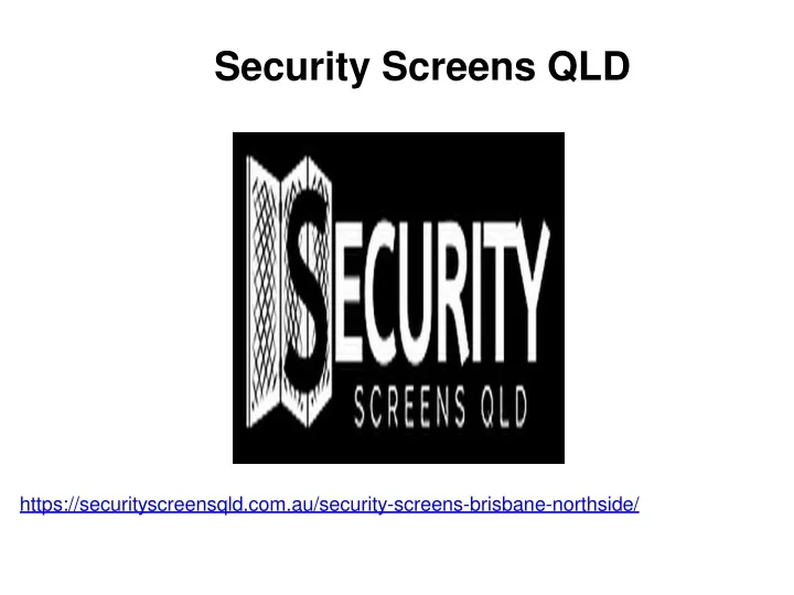 security screens qld