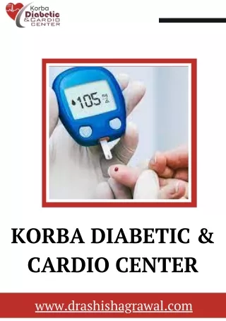 Find Best Diabetes Specialist in Bilaspur – Dr. Ashish Agrawal Korba