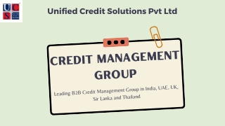 B2B Credit Management Group | Group-UCS