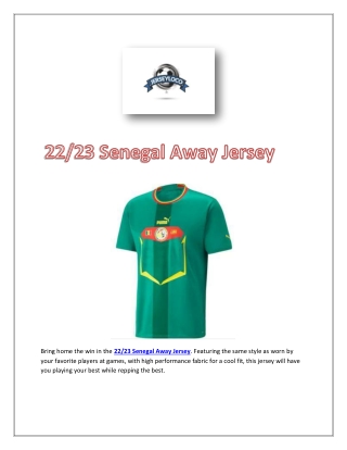 bring home the win in the 22 23 senegal away