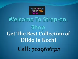 Buy Dildo in Kochi