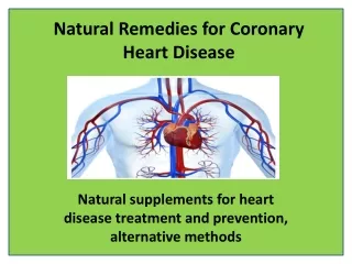 natural remedies for coronary heart disease