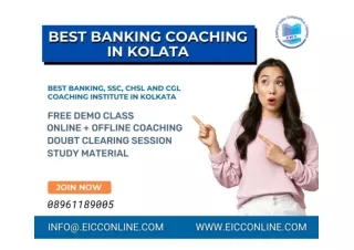 Best Banking  Coaching Centre  In Kolkata
