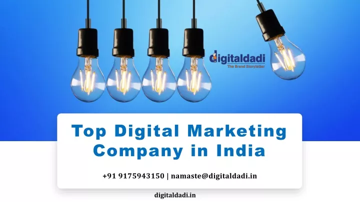 top digital marketing company in india