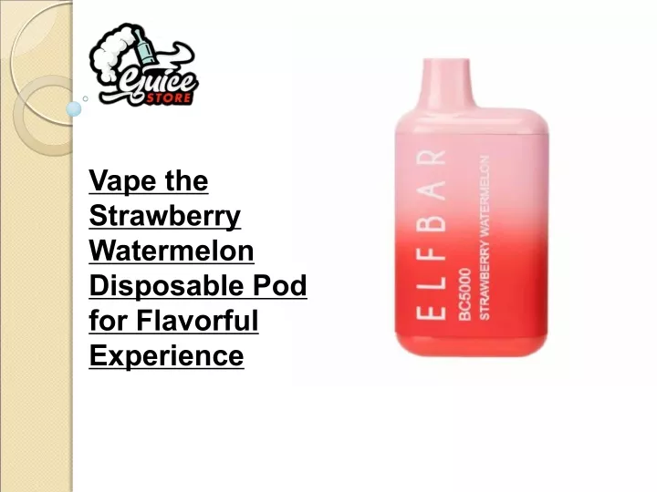 vape the strawberry watermelon disposable