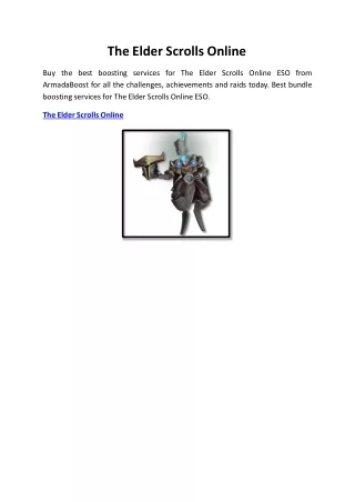 the elder scrolls online