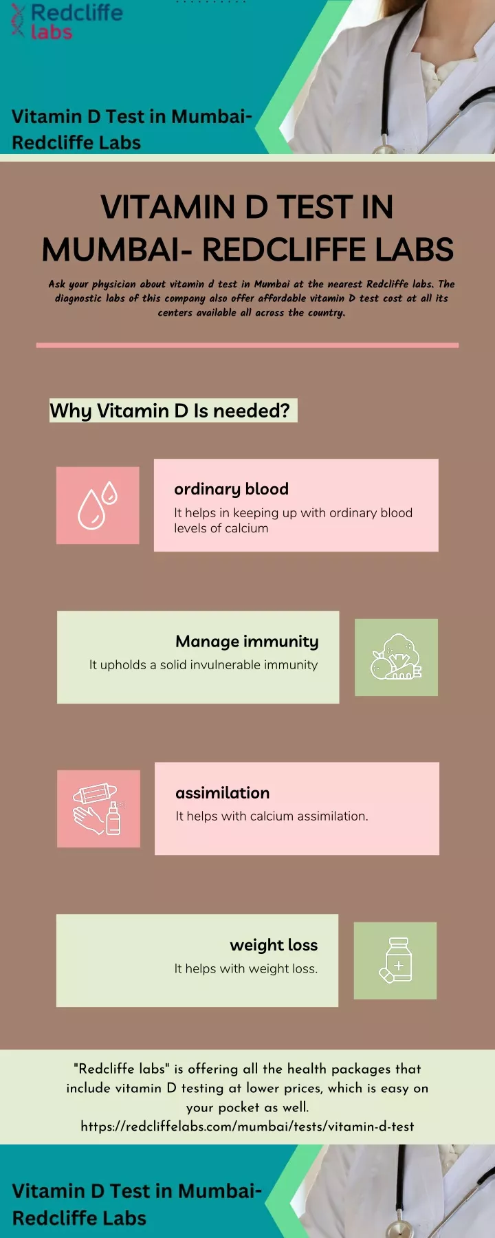 vitamin d test in mumbai redcliffe labs