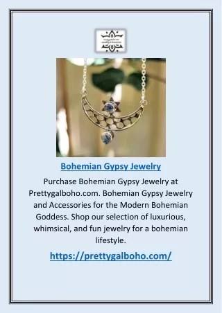 Bohemian Gypsy Jewelry | Prettygalboho.com