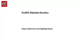 graffiti alphabet brushes