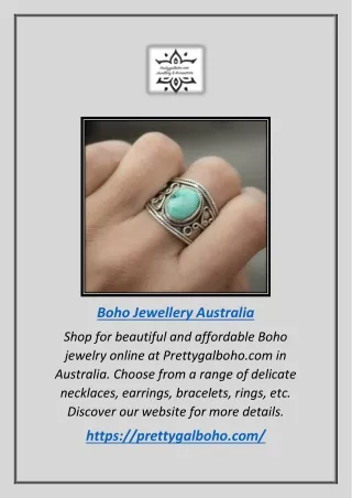 Boho Jewellery Australia | Prettygalboho.com