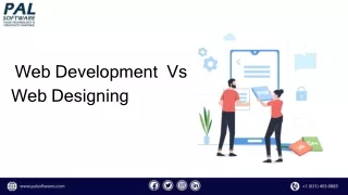 web development vs web designing