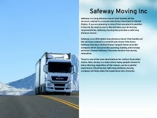 Best Moving Services in USA
