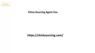 China Sourcing Agent Usa Chicksourcing.com...