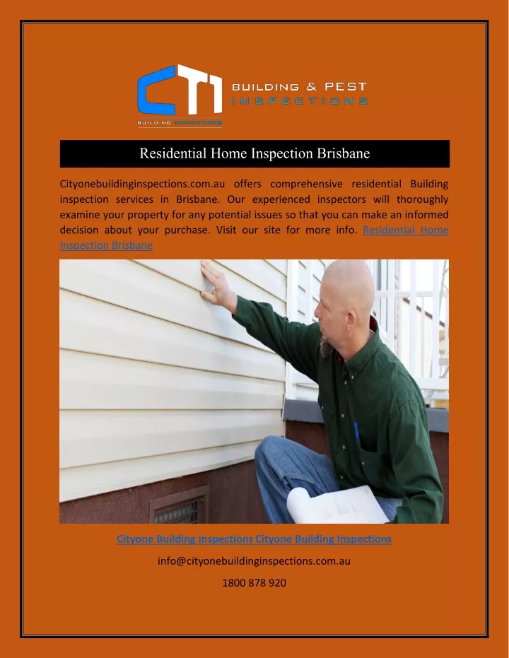 residential home inspection brisbane