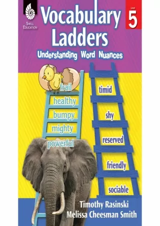 READ  Vocabulary Ladders Understanding Word Nuances Level 5