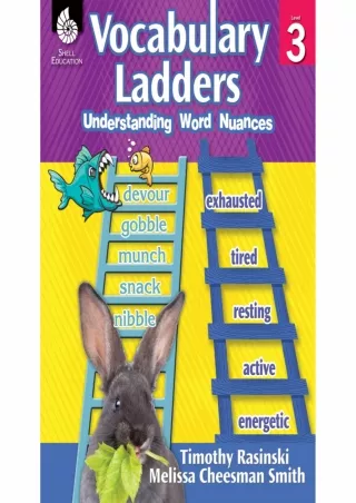 ePUB  Vocabulary Ladders Understanding Word Nuances Level 3