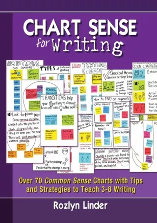 DOWNLOA T  Chart Sense for Writing Over 70 Common Sense Charts with Tips