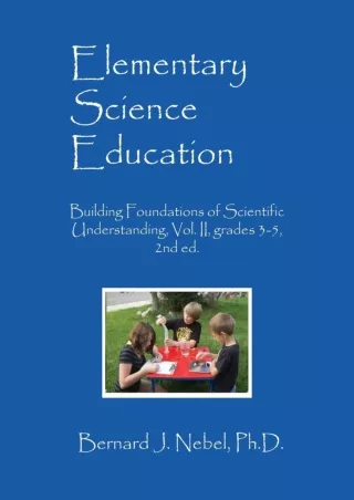 READ  Elementary Science Education Building Foundations of Scientific