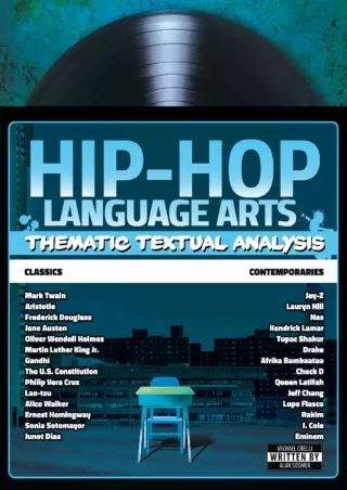 DOWNLOA T  Hip Hop Language Arts Thematic Textual Analysis