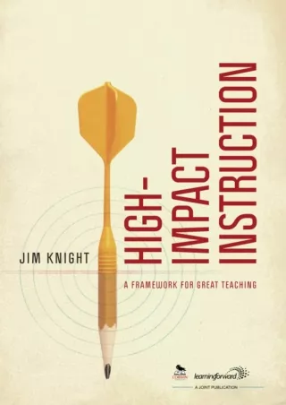 ePUB  High Impact Instruction A Framework for Great Teaching