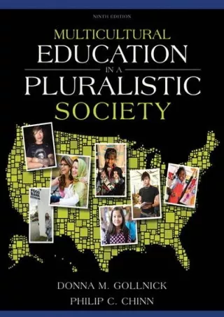 eBOOK  Multicultural Education in a Pluralistic Society 9th Edition