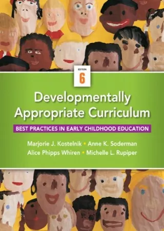 DOWNLOA T  Developmentally Appropriate Curriculum Best Practices in Early