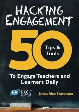 eBOOK  Hacking Engagement 50 Tips  Tools To Engage Teachers and Learners