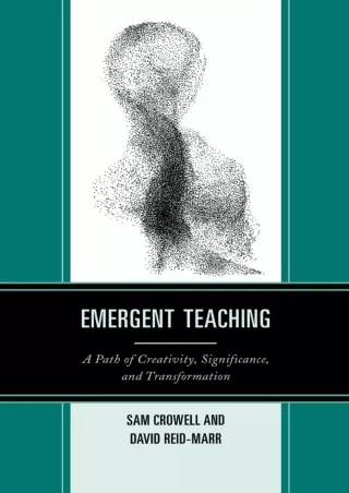ePUB  Emergent Teaching A Path of Creativity Significance and