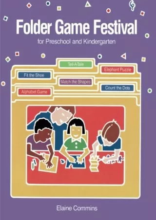 DOWNLOA T  Folder Game Festival For Preschool and Kindergarten