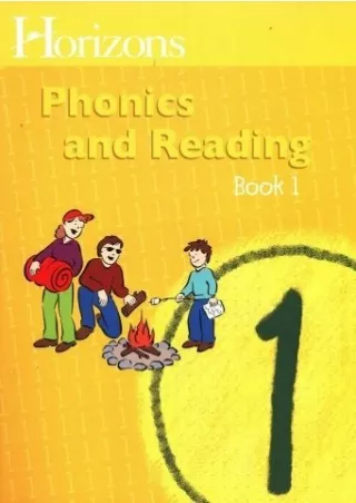 ePUB  Horizons Phonics and Reading Book 1