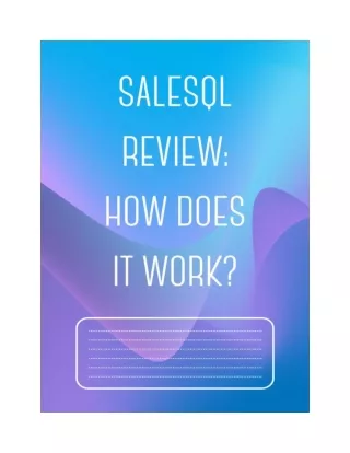 SalesQL Review: How Does It Work?