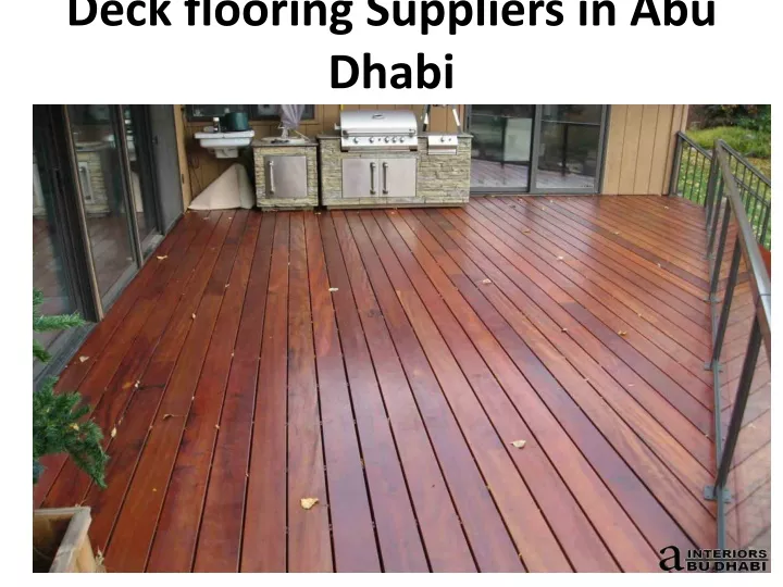 deck flooring suppliers in abu dhabi