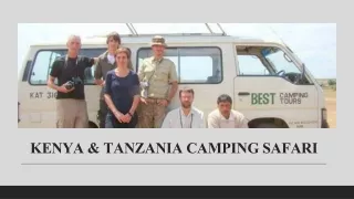 Best Camping Tours and Safaris