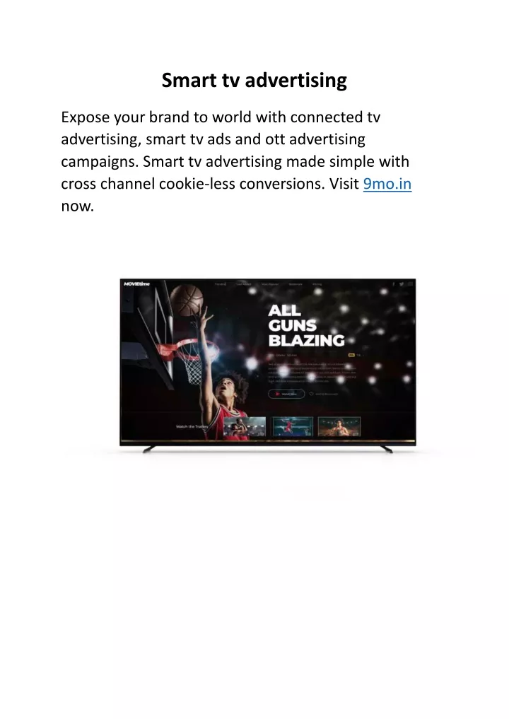 smart tv advertising expose your brand to world