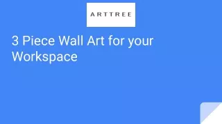 3 piece wall art for your workspace