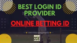Best Login Id Provider - Online Betting Id
