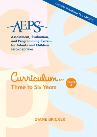 READ  Assessment Evaluation and Programming System for Infants and