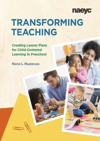 DOWNLOA T  Transforming Teaching Creating Lesson Plans for Child Centered