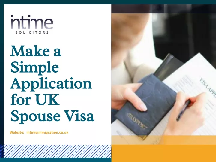 make a simple application for uk spouse visa