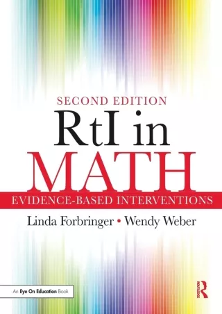 ePUB  RtI in Math