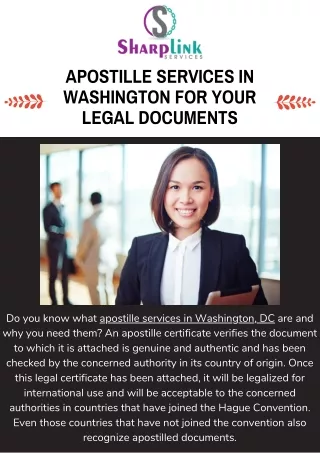 apostille services in washington for your legal