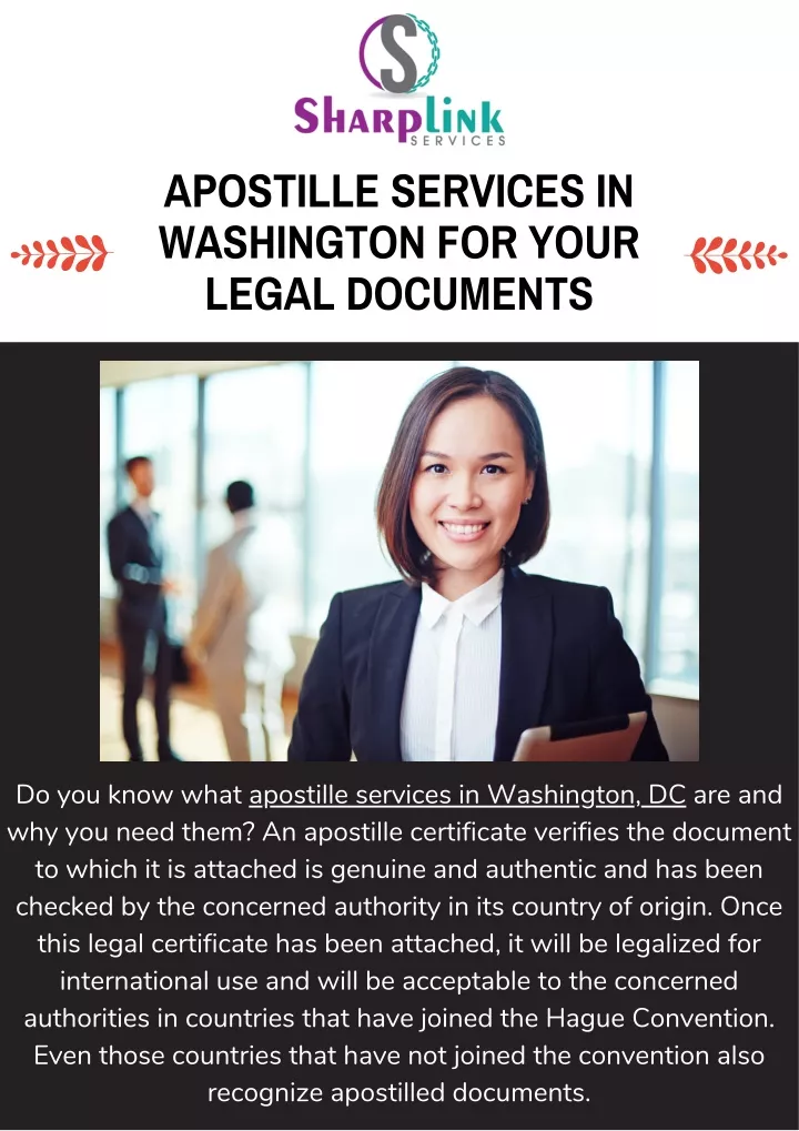 apostille services in washington for your legal