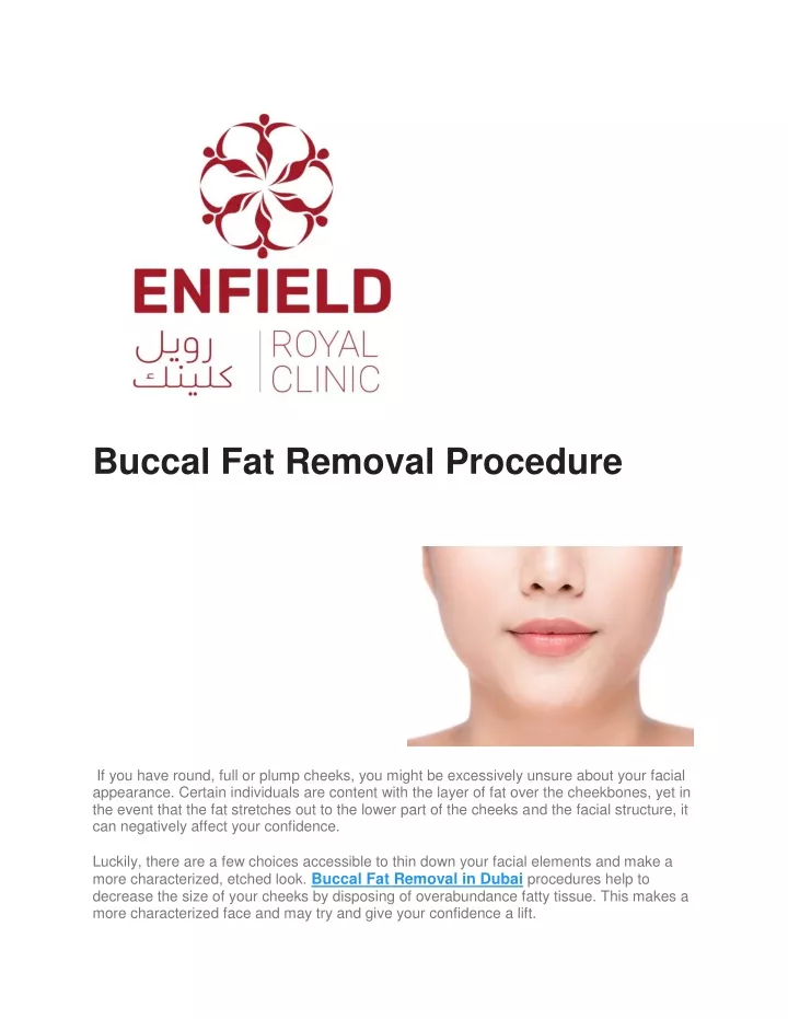 buccal fat removal procedure